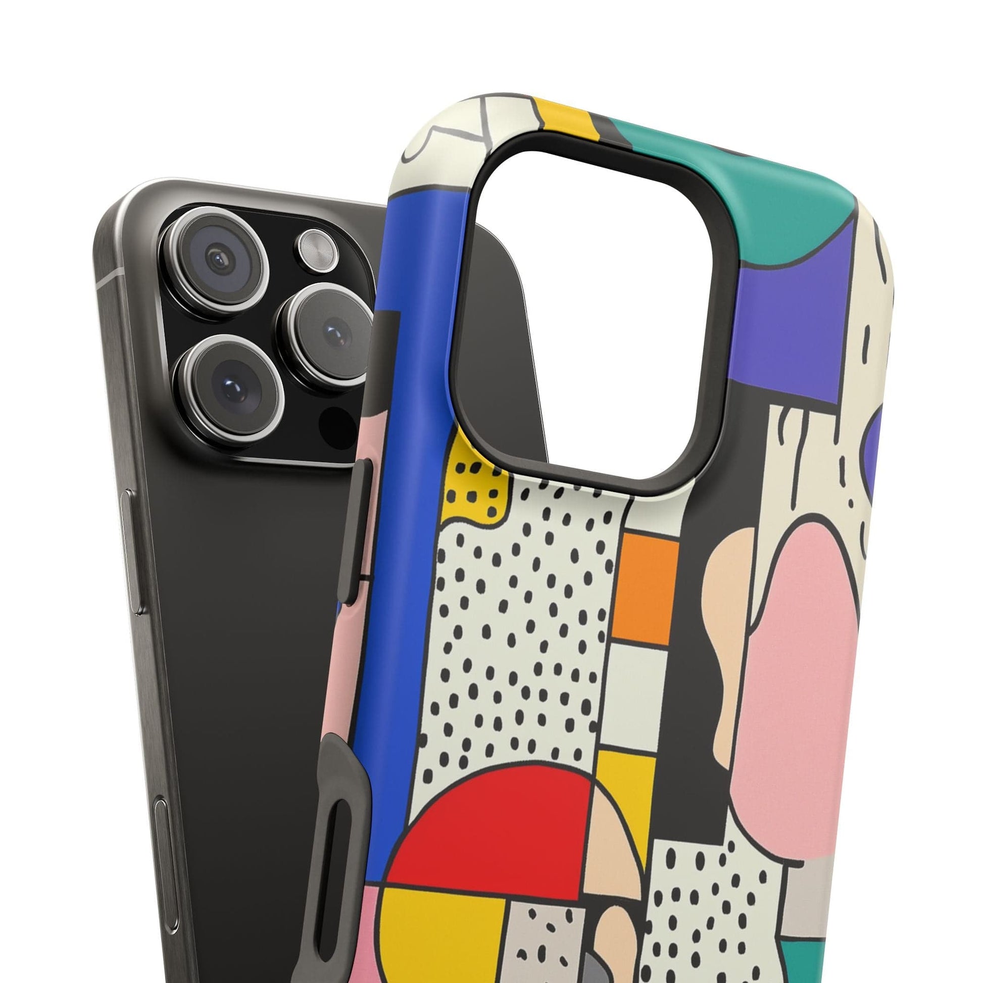 Phone Case Abstract Patchwork