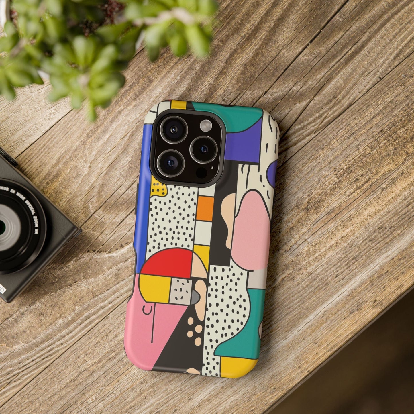 Phone Case Abstract Patchwork