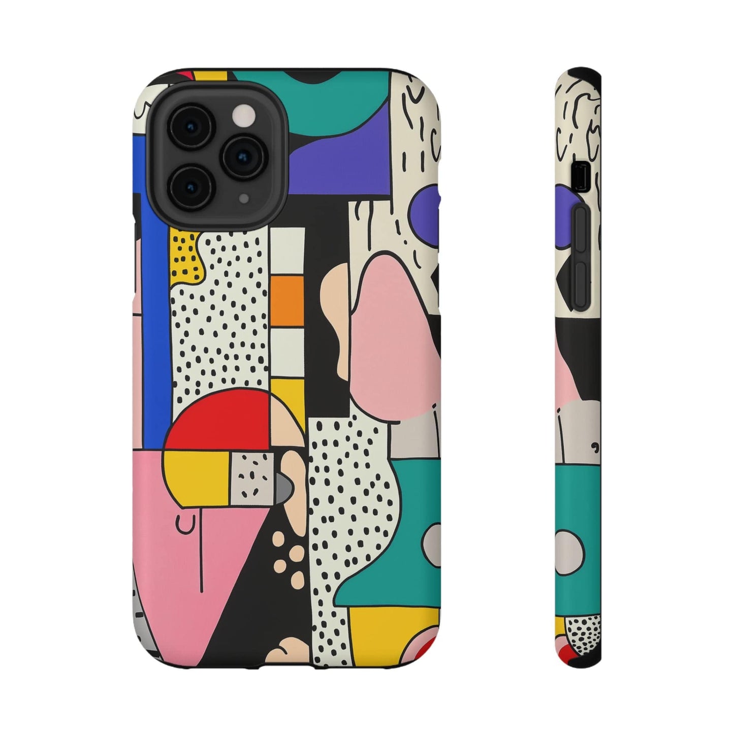 Phone Case iPhone 11 Pro Abstract Patchwork