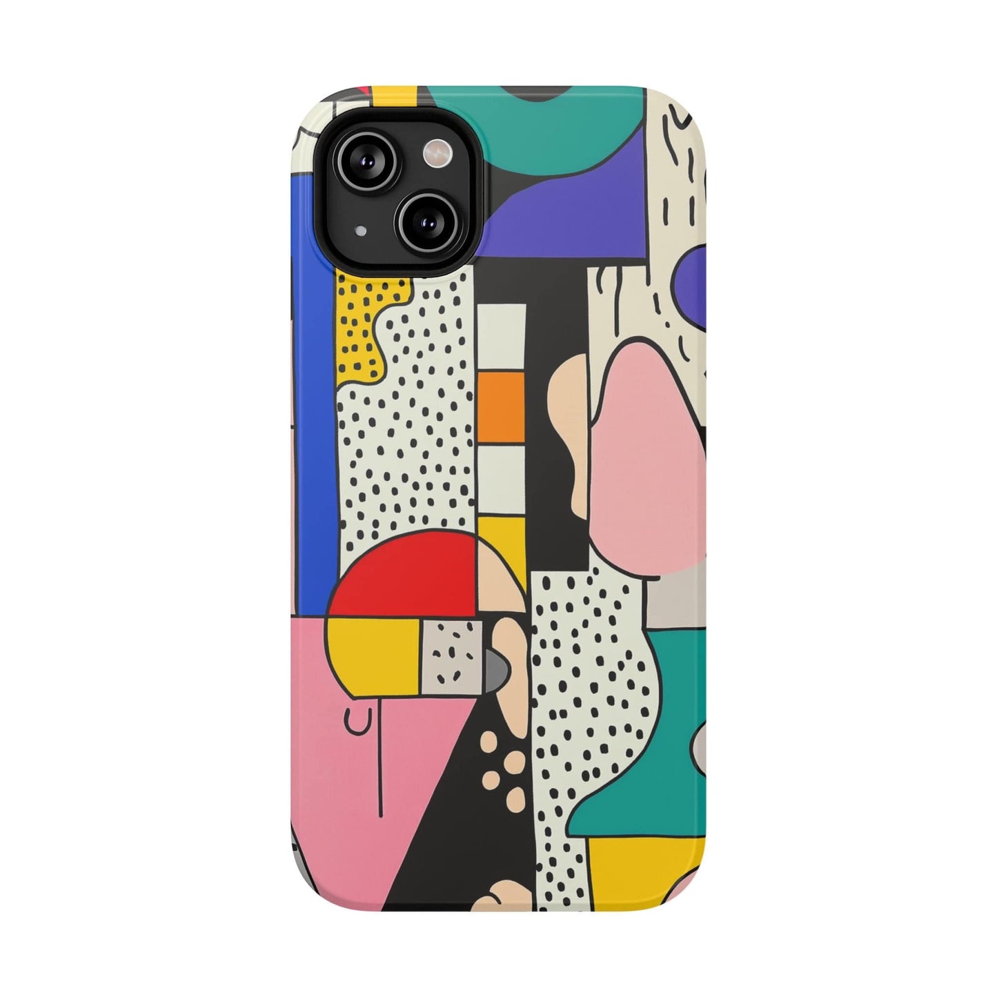 Phone Case iPhone 14 Plus Abstract Patchwork