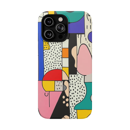 Phone Case iPhone 14 Pro Max Abstract Patchwork