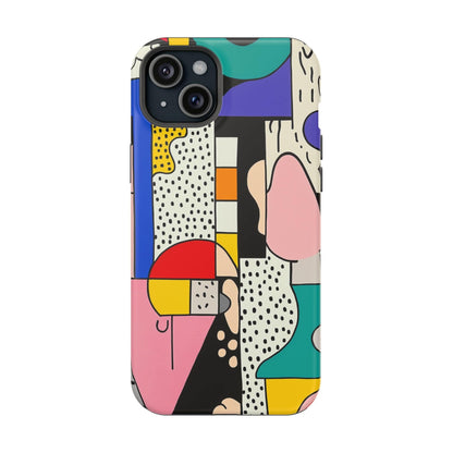 Phone Case iPhone 15 Plus Abstract Patchwork