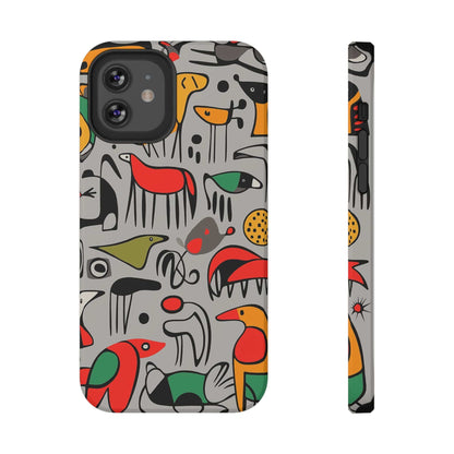 Phone Case iPhone 12 Abstract Safari