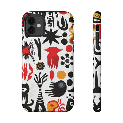 Phone Case iPhone 11 Abstract Totems