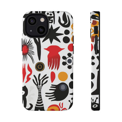 Phone Case iPhone 13 Mini Abstract Totems