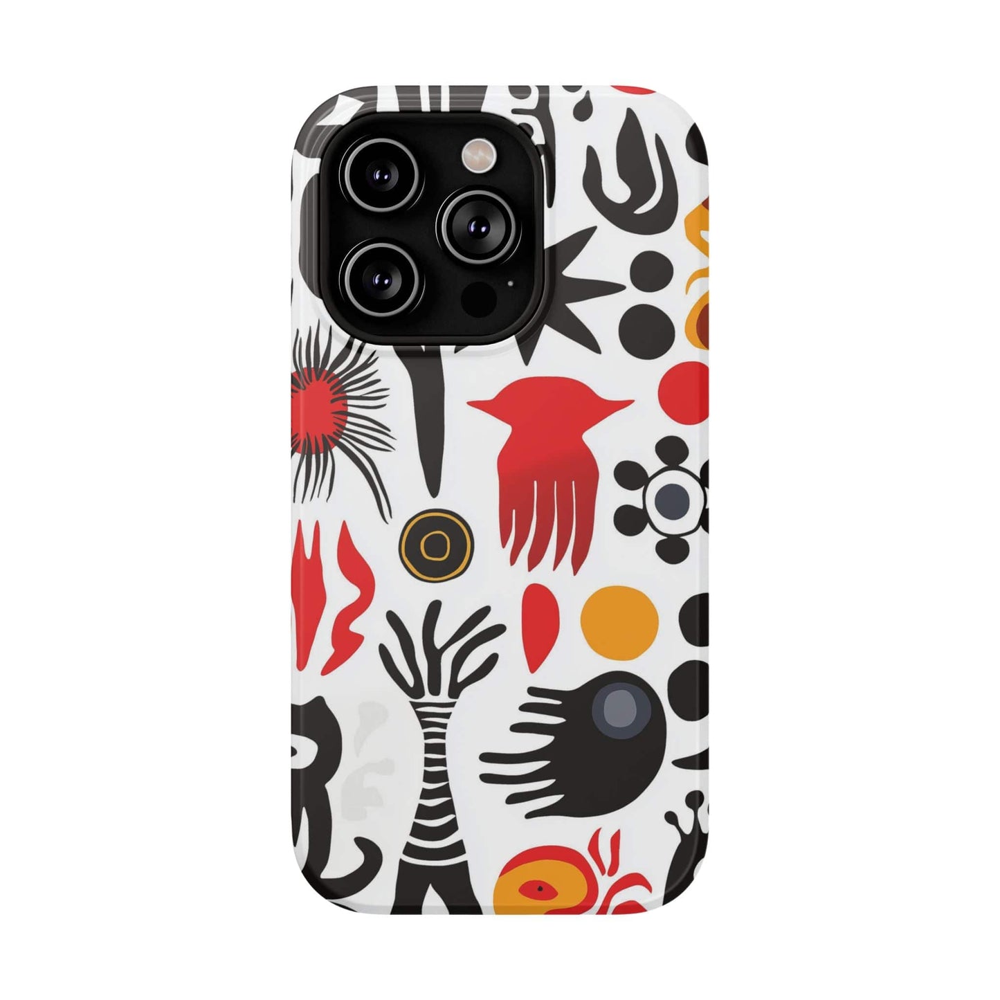 Phone Case iPhone 14 Pro Abstract Totems