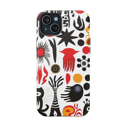 Phone Case iPhone 15 Plus Abstract Totems