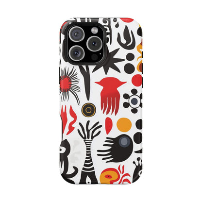 Phone Case iPhone 16 Pro Max Abstract Totems