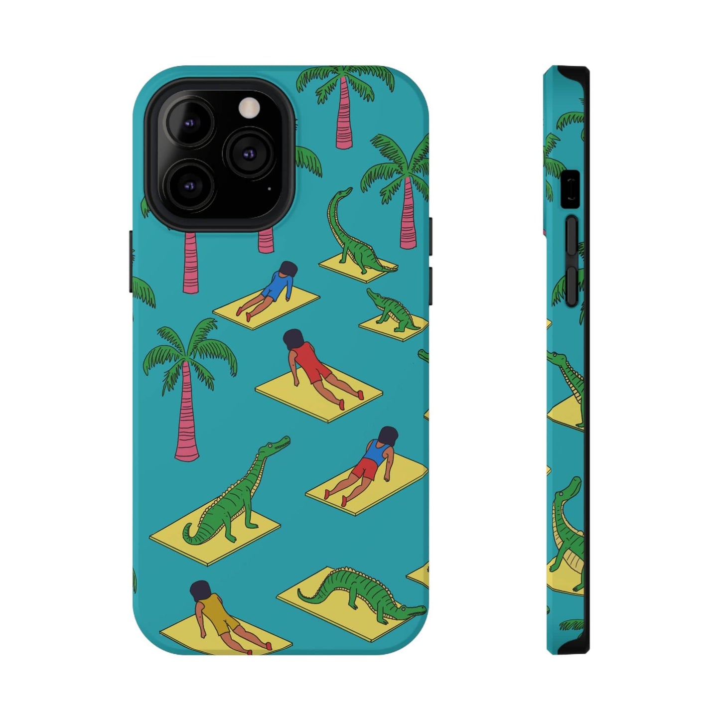 Phone Case iPhone 13 Pro Max Alligator Yoga