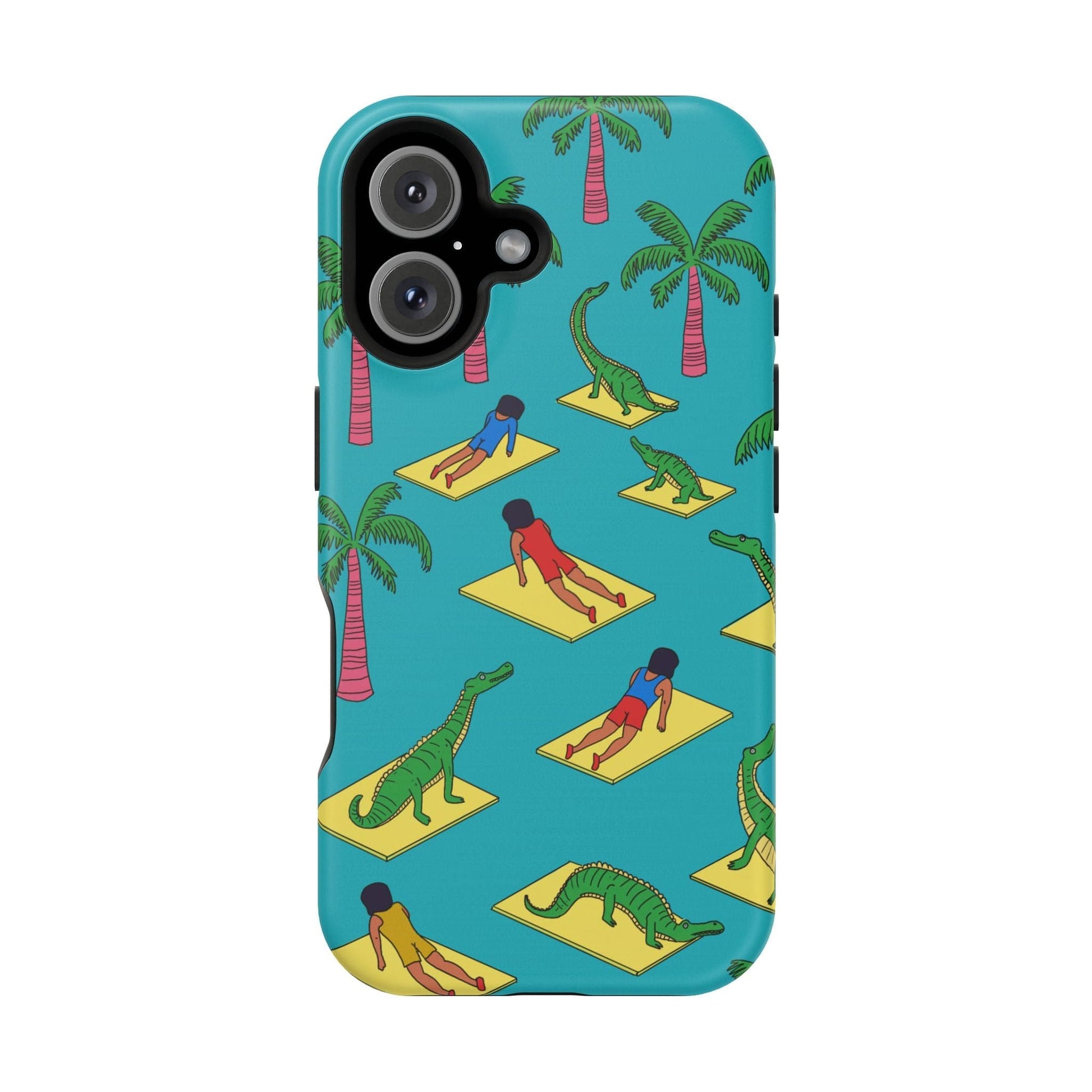 Phone Case iPhone 16 Alligator Yoga