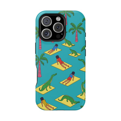 Phone Case iPhone 16 Pro Alligator Yoga