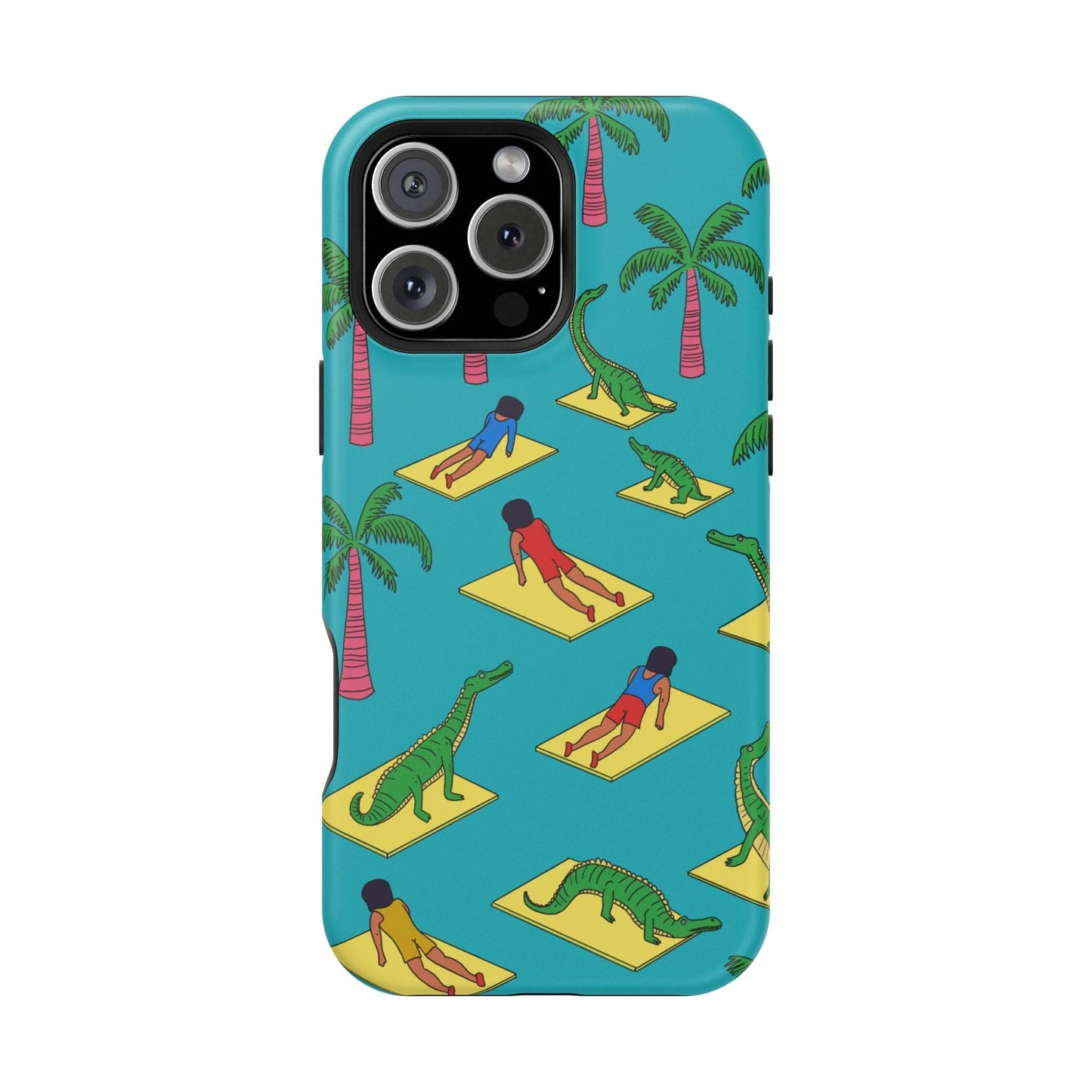 Phone Case iPhone 16 Pro Max Alligator Yoga