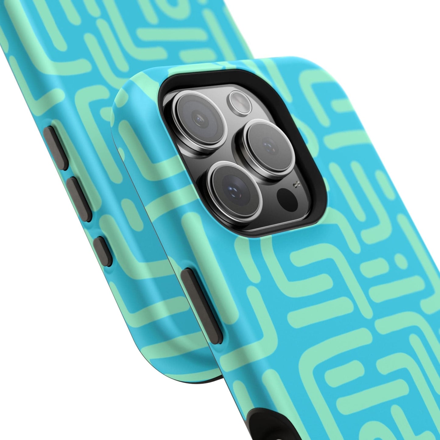 Phone Case Aqua Circuit