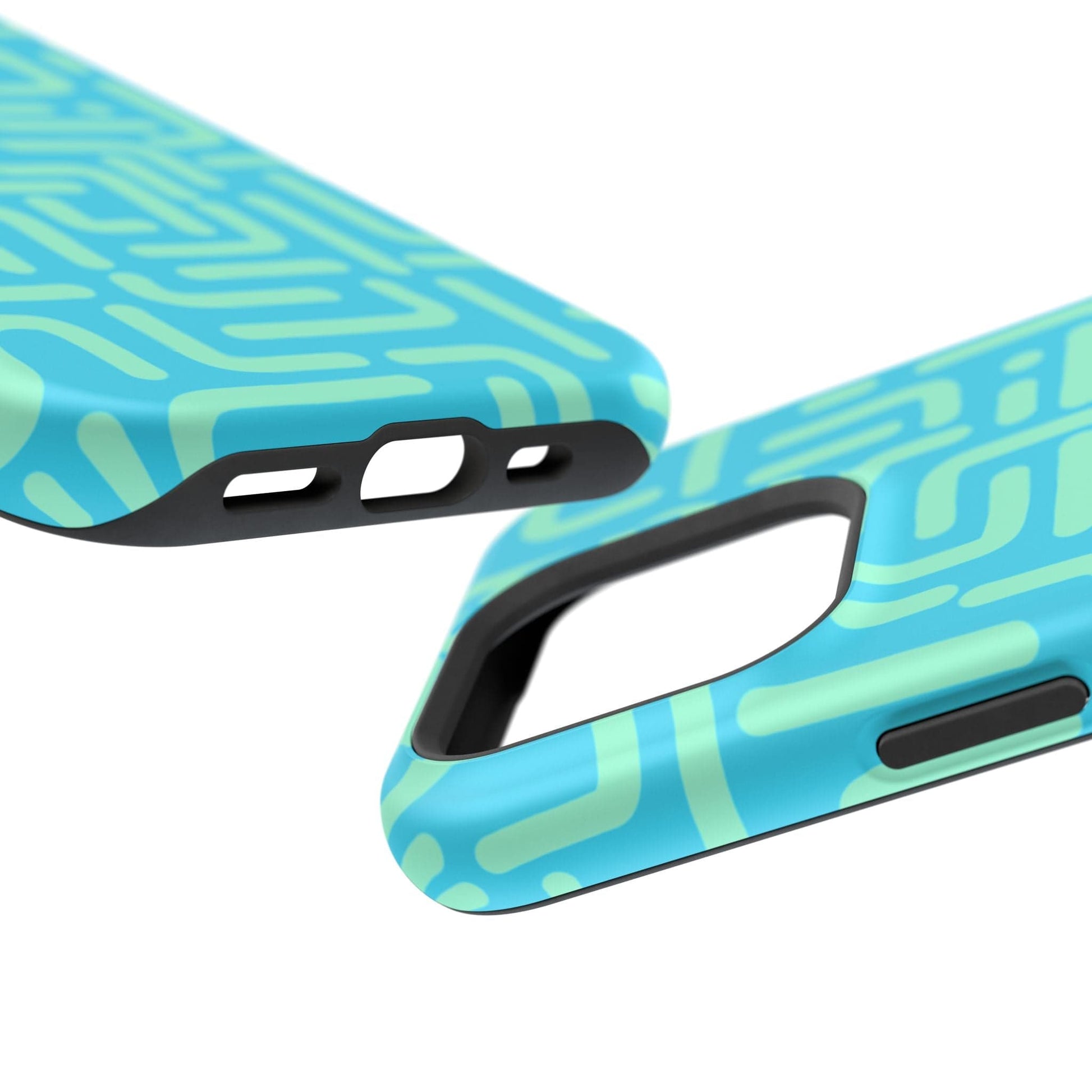 Phone Case Aqua Circuit