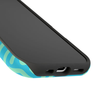 Phone Case Aqua Circuit