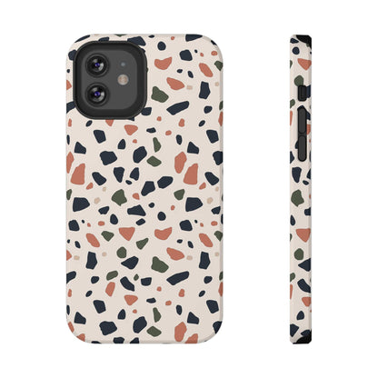 Phone Case iPhone 12 Autumn Terrazzo