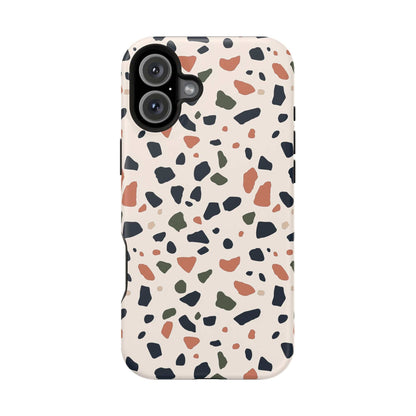 Phone Case iPhone 16 Plus Autumn Terrazzo