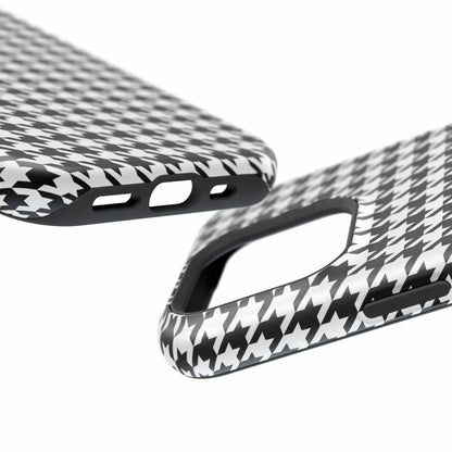 Phone Case B&W Houndtooth