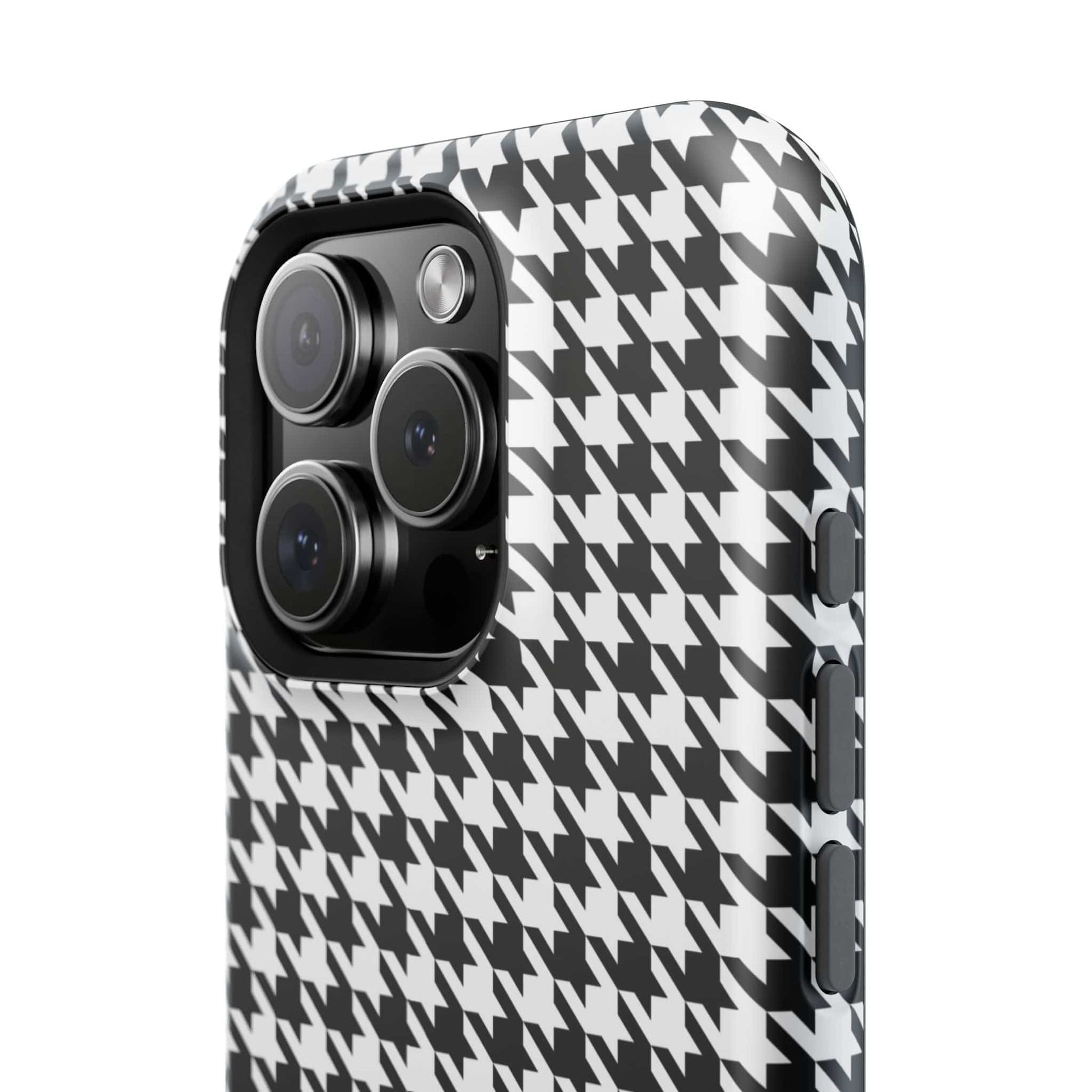 Phone Case B&W Houndtooth