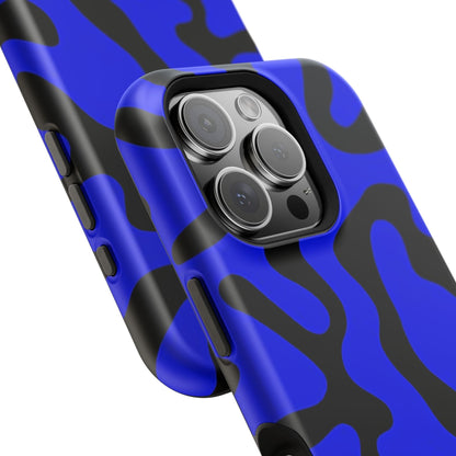 Phone Case Blue Fluid