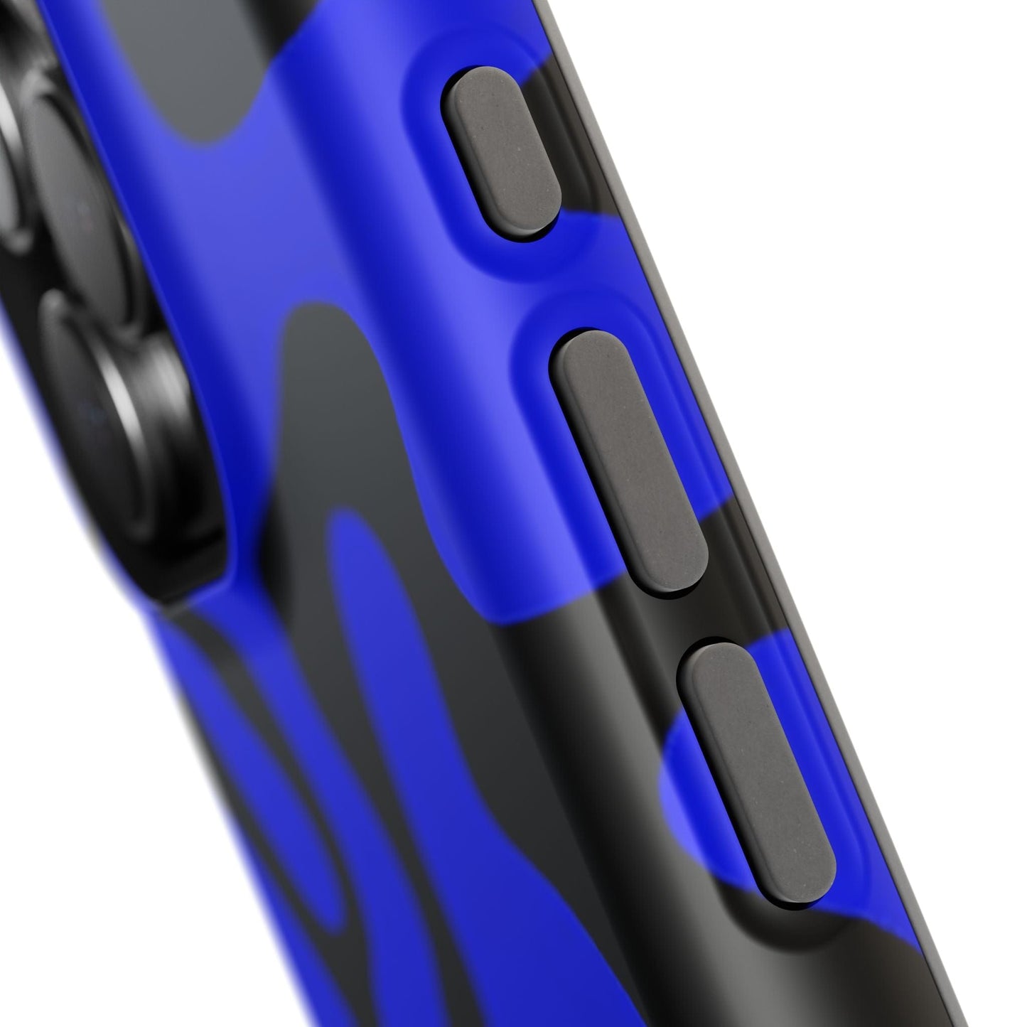 Phone Case Blue Fluid