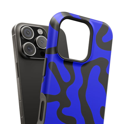 Phone Case Blue Fluid