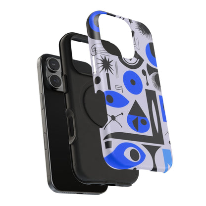 Phone Case Blue Mystic Marks