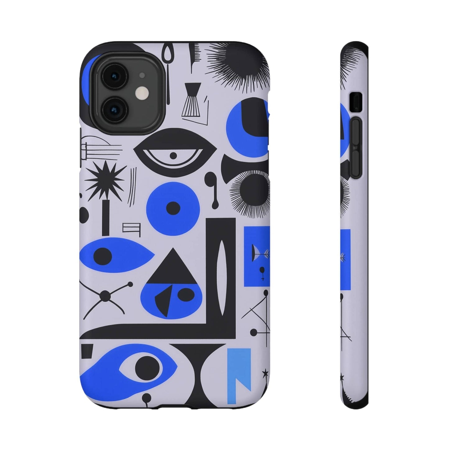 Phone Case iPhone 11 Blue Mystic Marks