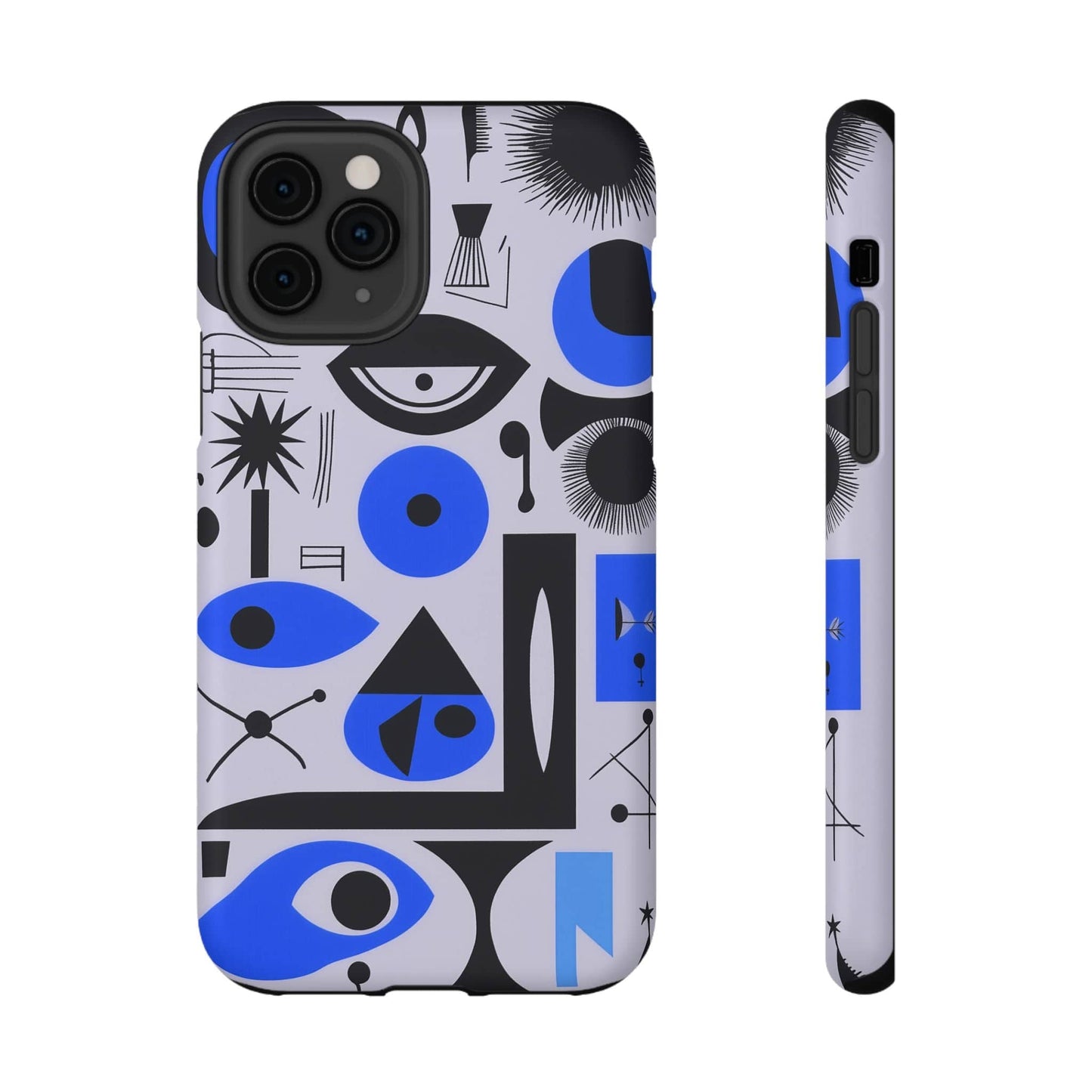 Phone Case iPhone 11 Pro Blue Mystic Marks