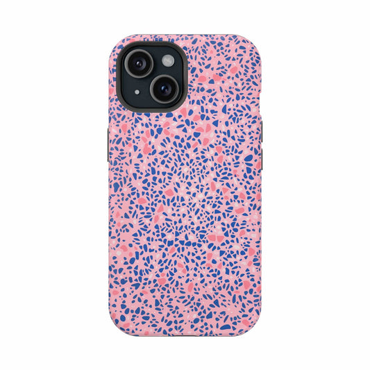 Phone Case iPhone 15 Bubble Pop Terrazzo