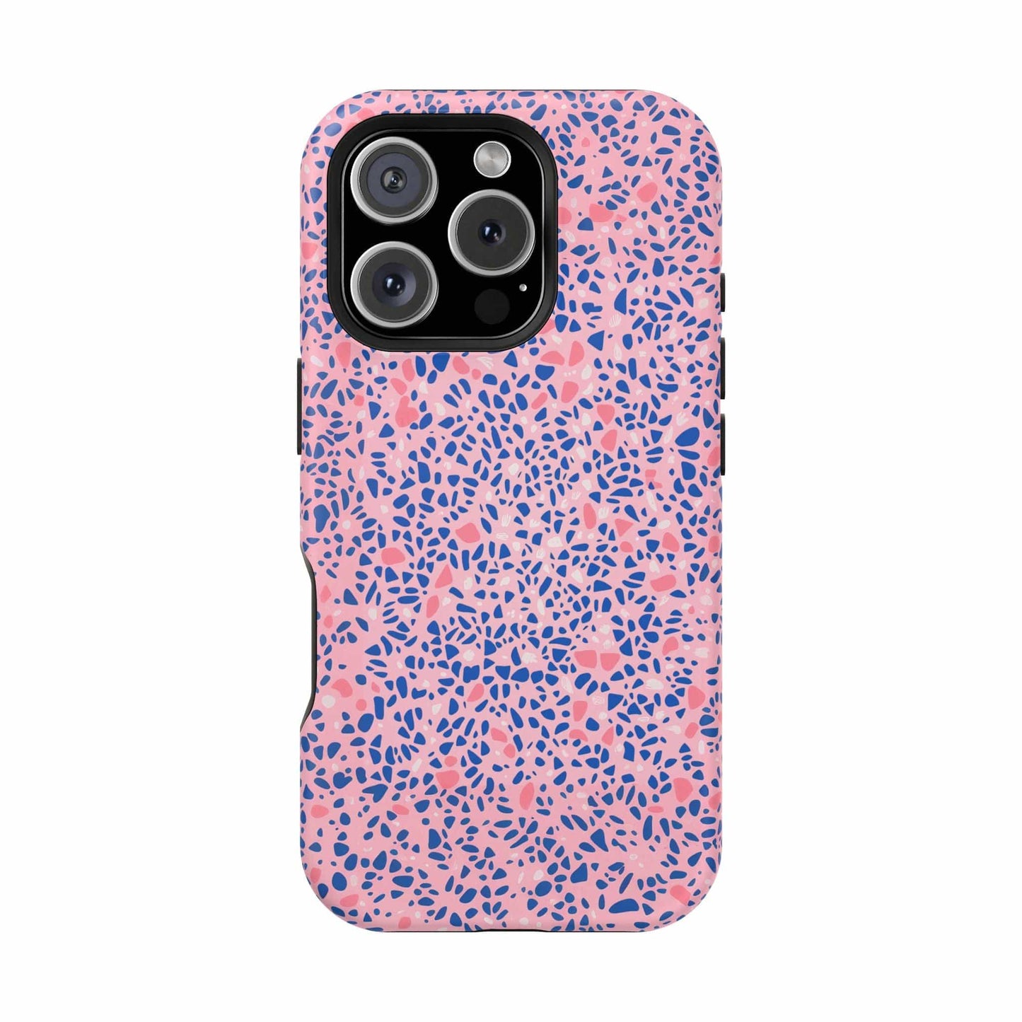 Phone Case iPhone 16 Pro Bubble Pop Terrazzo