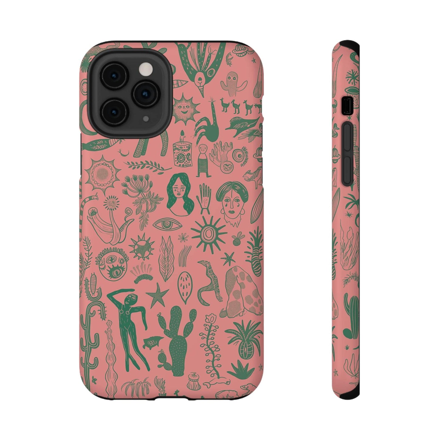 Phone Case iPhone 11 Pro Cactus Carnival