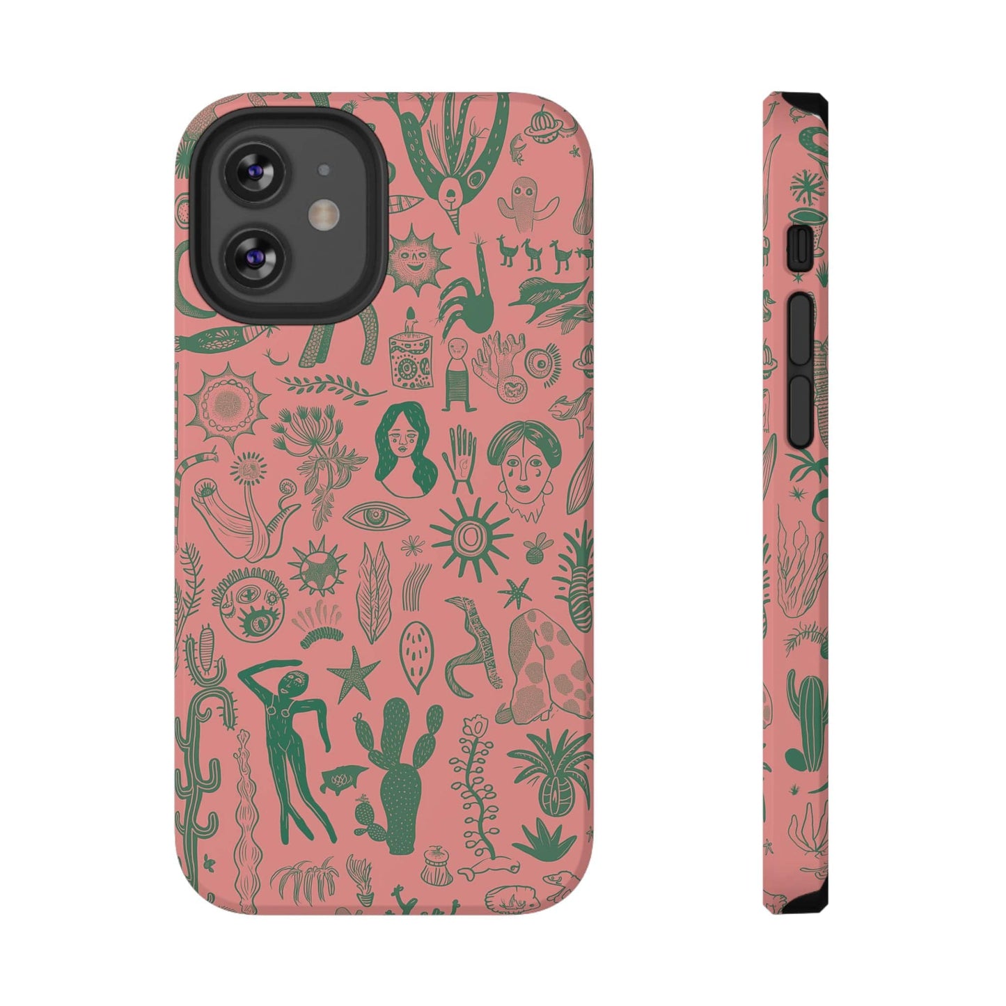 Phone Case iPhone 12 Pro Cactus Carnival