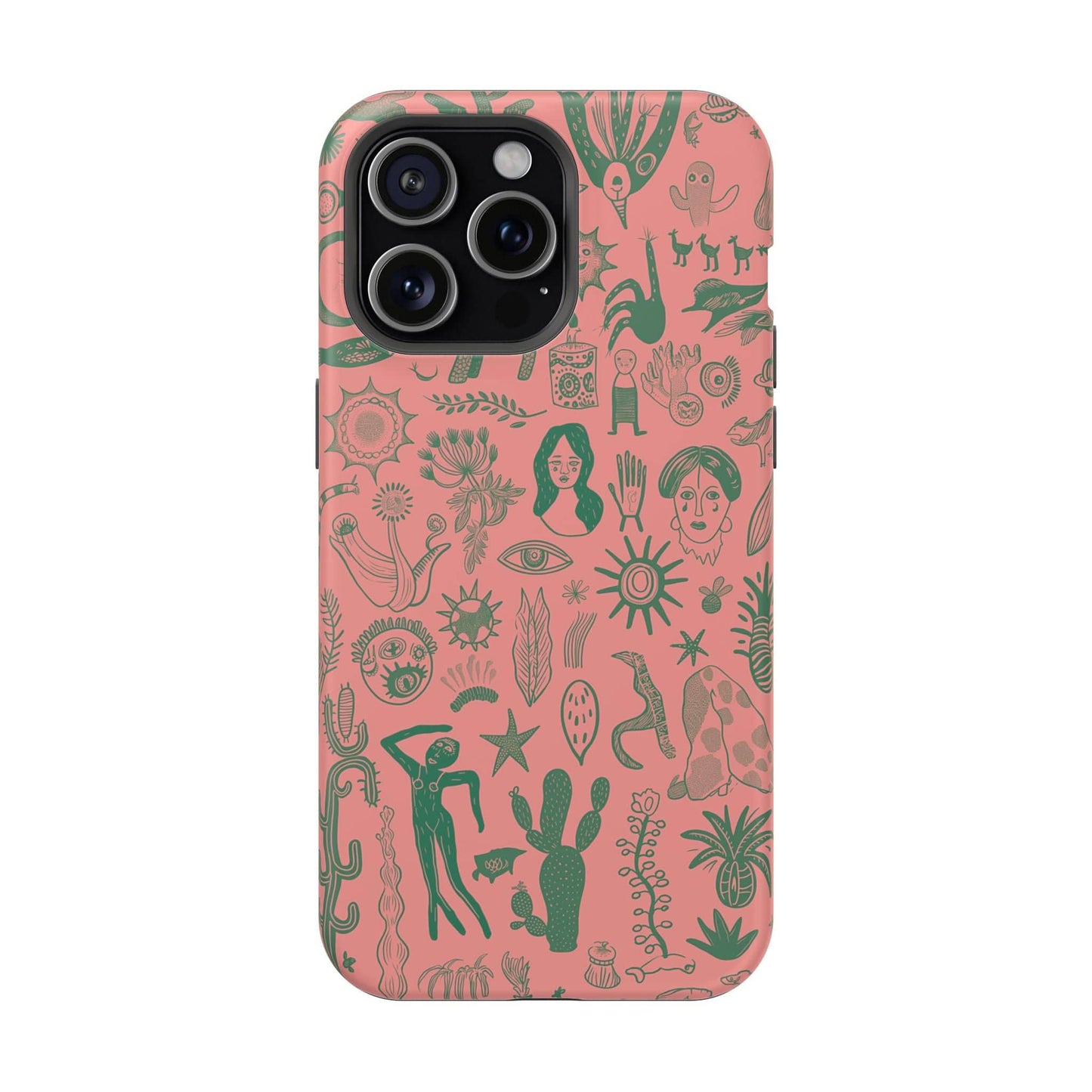 Phone Case iPhone 15 Pro Max Cactus Carnival