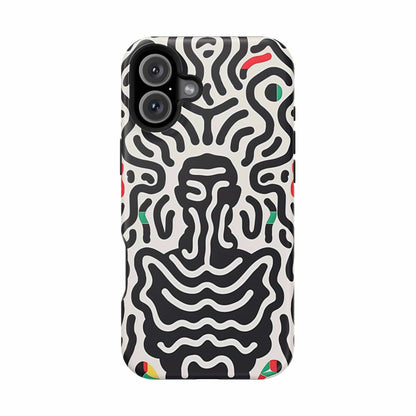 Phone Case iPhone 16 Plus Cerebral Circuit