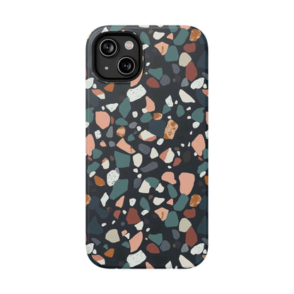 Phone Case iPhone 14 Plus Clay Canyon Terrazzo