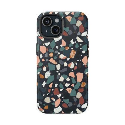 Phone Case iPhone 15 Clay Canyon Terrazzo