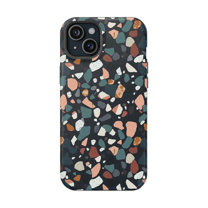 Phone Case iPhone 15 Plus Clay Canyon Terrazzo