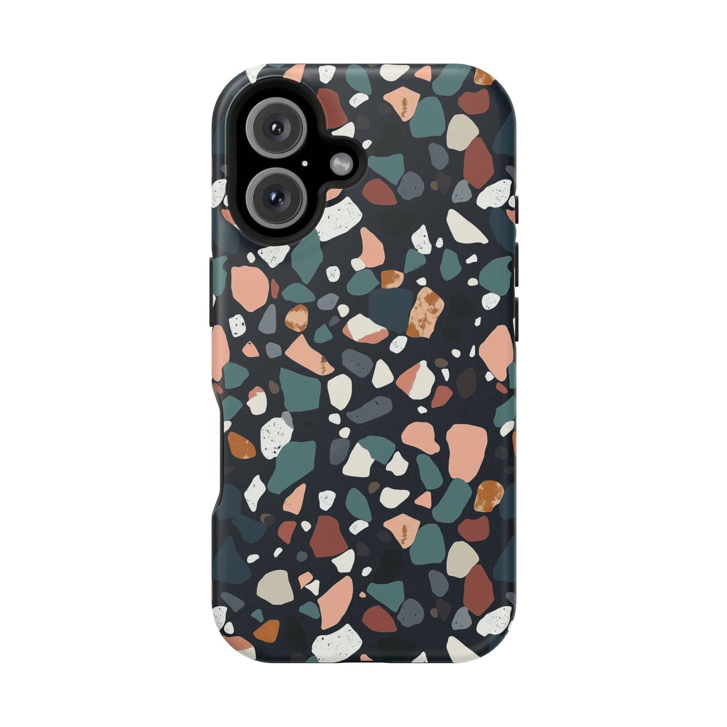 Phone Case iPhone 16 Clay Canyon Terrazzo