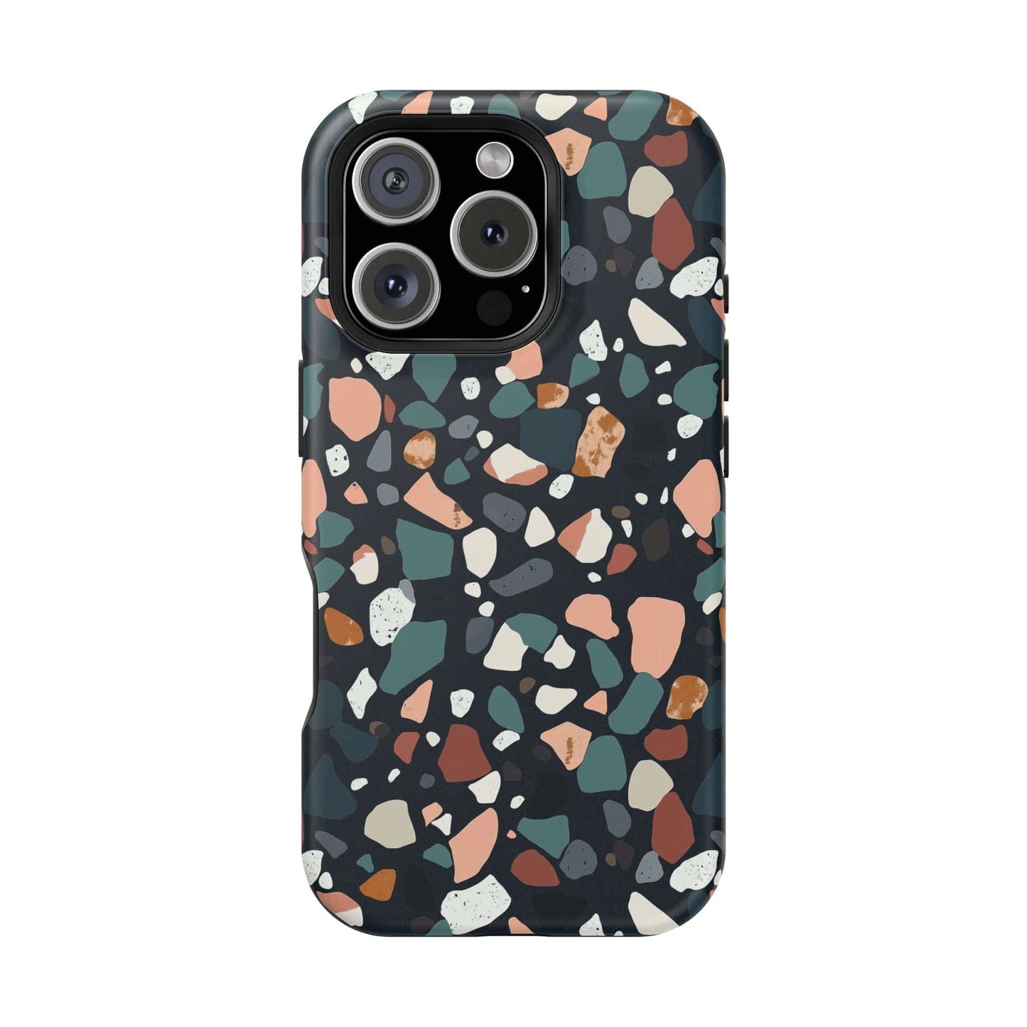 Phone Case iPhone 16 Pro Clay Canyon Terrazzo