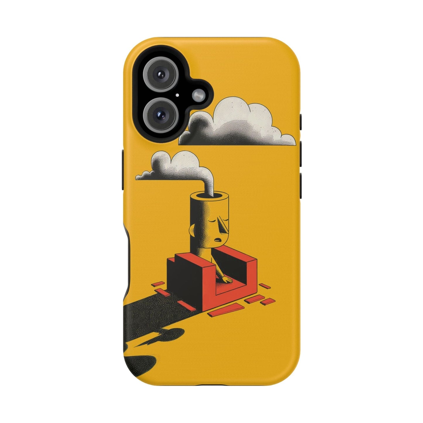 Phone Case iPhone 16 Cloudy Thoughts