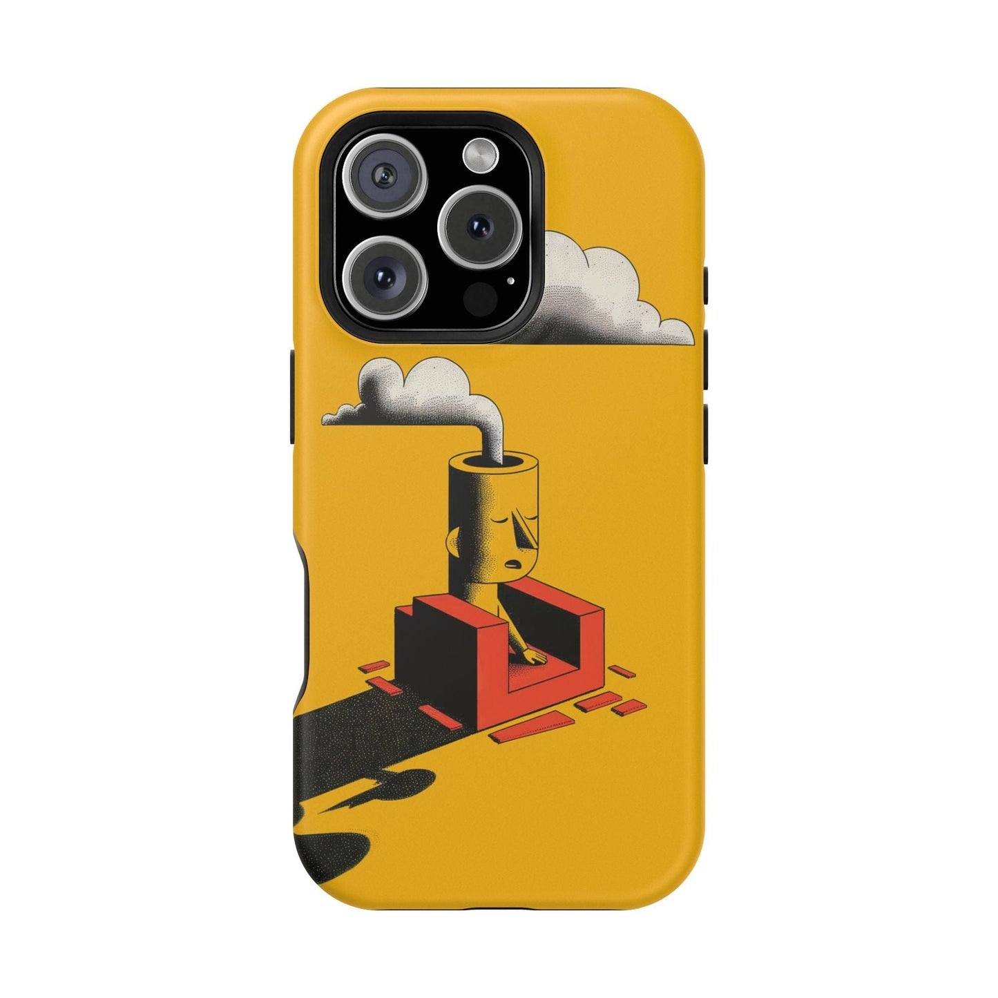 Phone Case iPhone 16 Pro Cloudy Thoughts