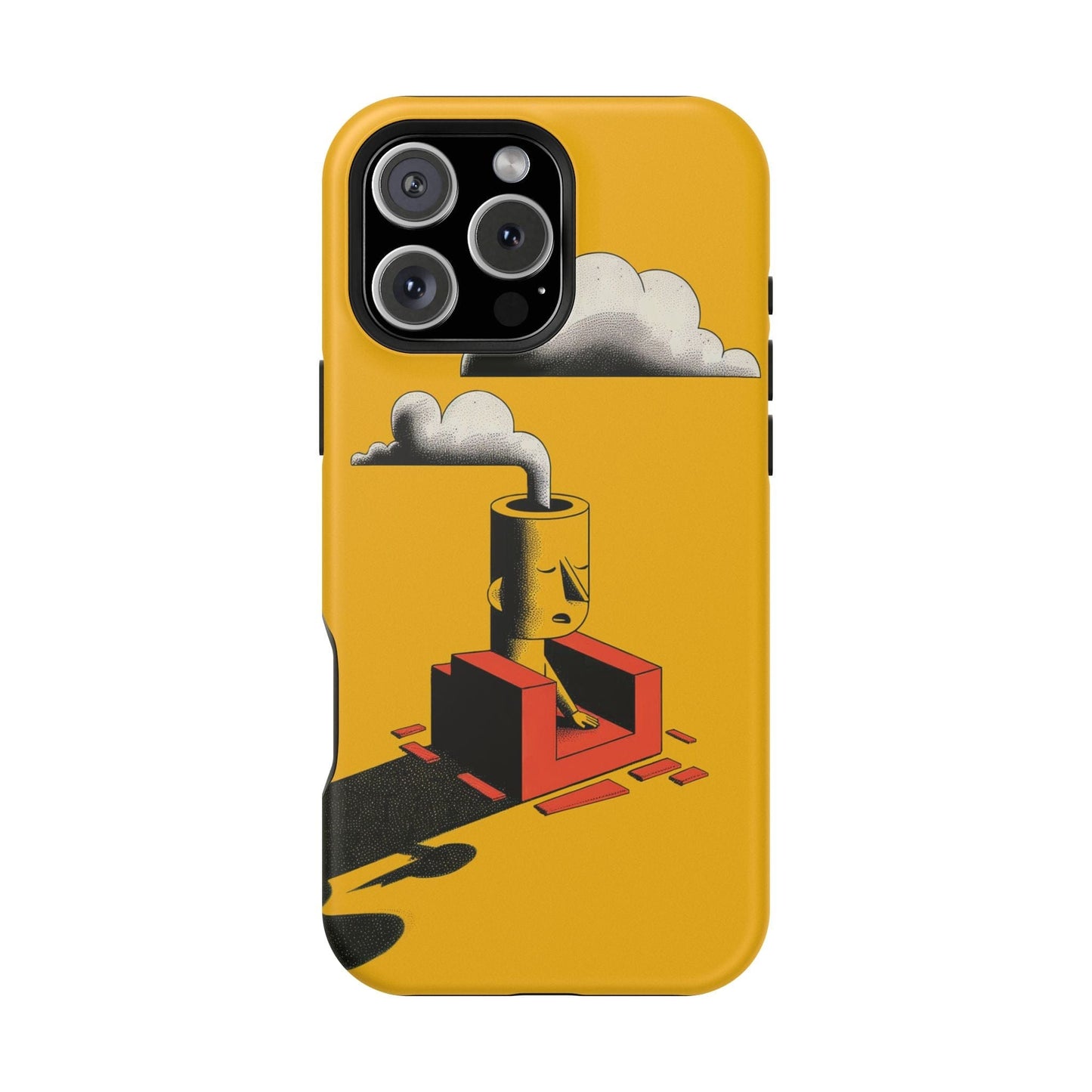 Phone Case iPhone 16 Pro Max Cloudy Thoughts