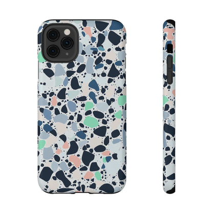 Phone Case iPhone 11 Pro Max Cool Breeze Terrazzo