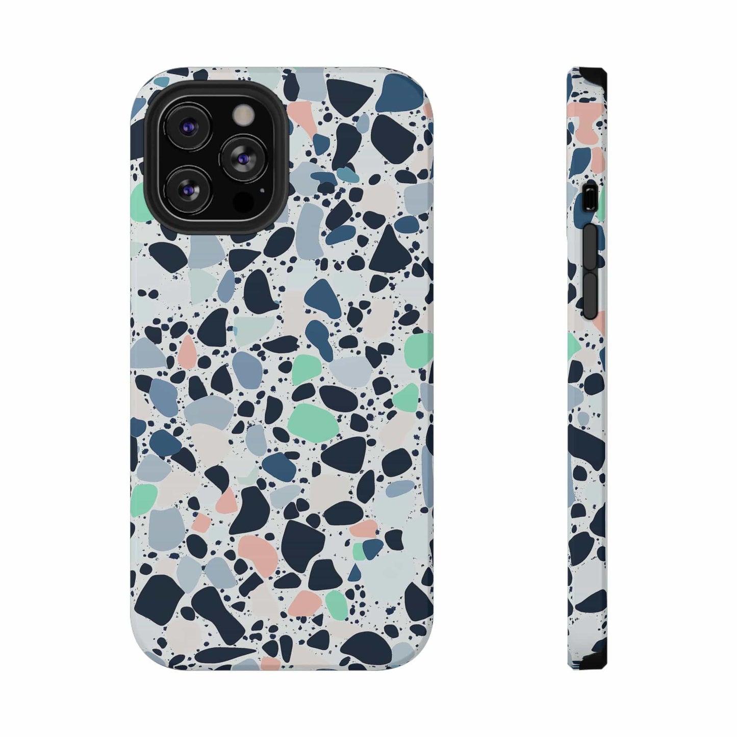 Phone Case iPhone 12 Pro Max Cool Breeze Terrazzo