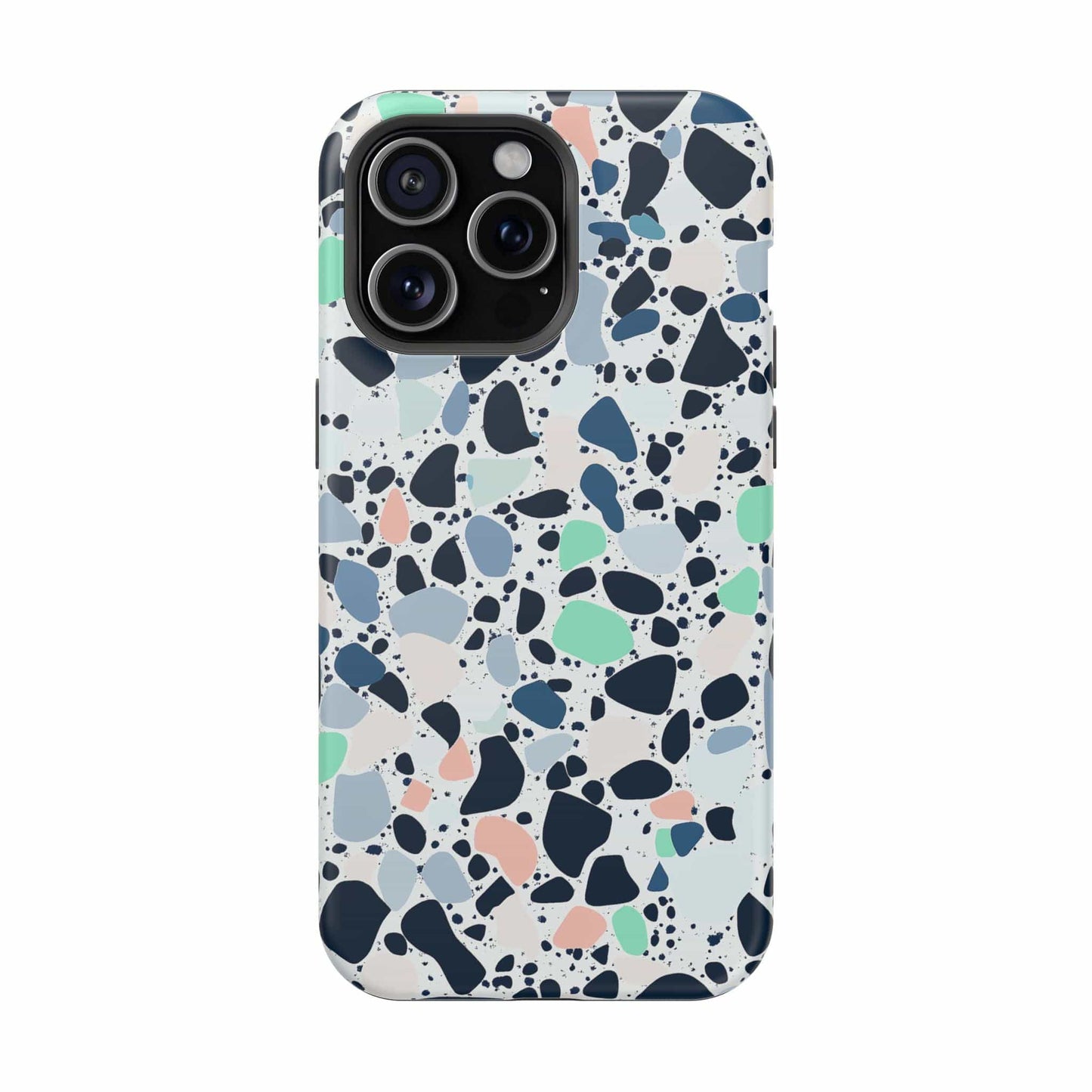 Phone Case iPhone 15 Pro Max Cool Breeze Terrazzo