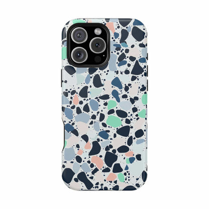 Phone Case iPhone 16 Pro Max Cool Breeze Terrazzo