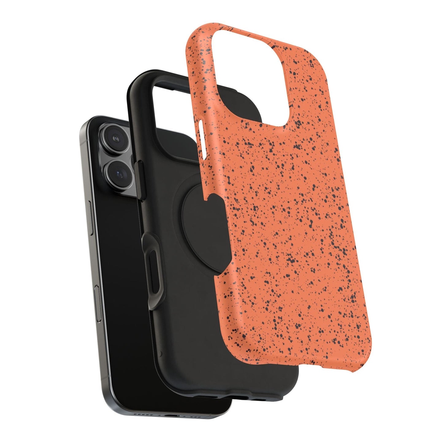 Phone Case Coral Speckle Spatter