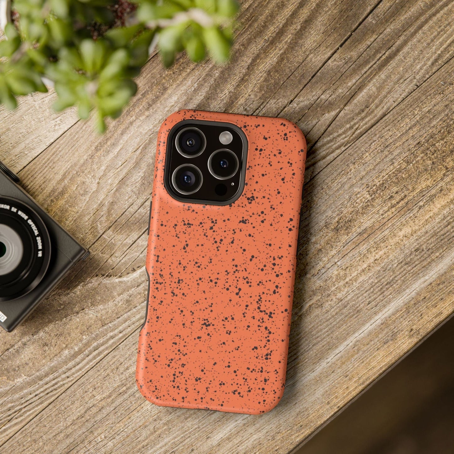 Phone Case Coral Speckle Spatter