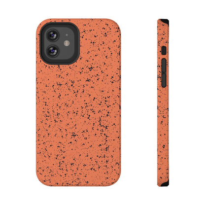 Phone Case iPhone 12 Coral Speckle Spatter